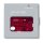 Swiss Card Lite, rot transparent