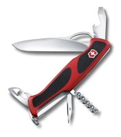 Ranger 61 M Grip, 130 mm, rot/schwarz