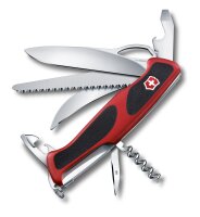 Ranger 57 M Grip, 130 mm, rot/schwarz