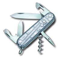 Taschenmesser mit 12 Funktionen Spartan, 91 mm, silver transparent