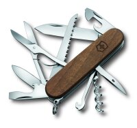 Taschenmesser mit 15 Funktionen Huntsman Wood, 91 mm, braun