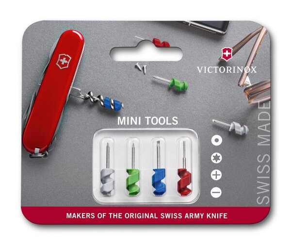 Mini Tool Set, mehrfarbig, Blister