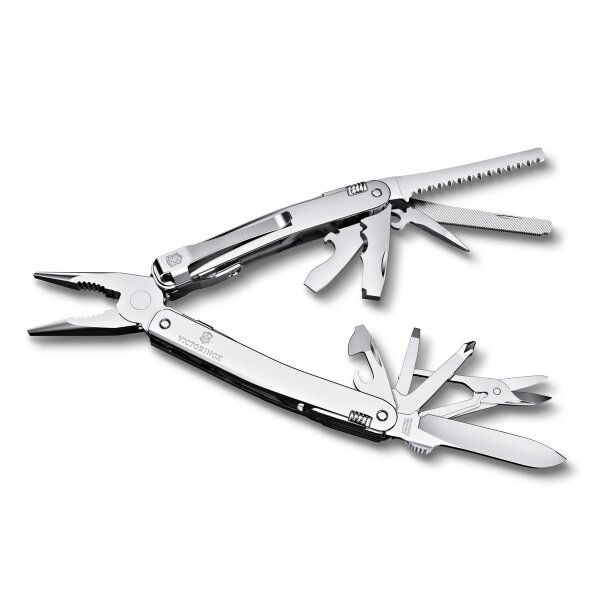 Swiss Tool Spirit MX Clip, silber, Blister