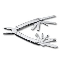 Swiss Tool Spirit MX, silber, in Nylon Etui