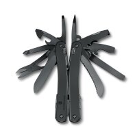 Swiss Tool Spirit MXBS, schwarz, in Nylon Etui