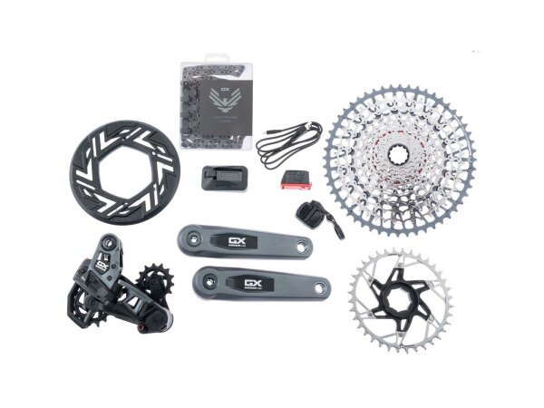 SRAM Schaltgruppen-Set "GX Eagle AXS Tra Mit Kettenblatt 36 Zähne, 104 mm Lochkreis