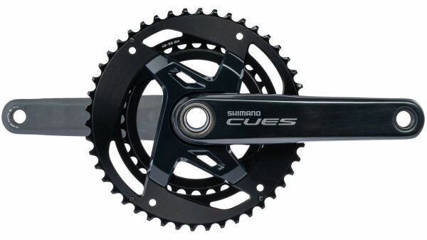 SHIMANO Kettenradgarnitur "CUES" FC-U800 170 mm Kurbellänge