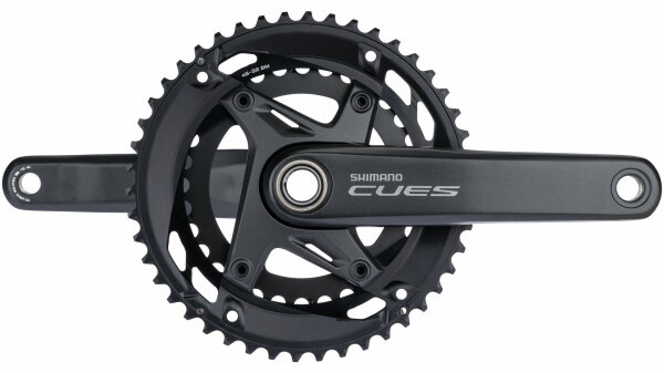 SHIMANO Kettenradgarnitur "CUES" FC-U601 170 mm Kurbellänge