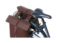 BASIL Doppeltasche "City Double Pannier Bag" Volum roasted brown