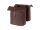 BASIL Doppeltasche "City Double Pannier Bag" Volum roasted brown