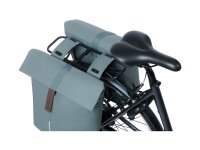 BASIL Doppeltasche "City Double Pannier Bag" Volum graphite blue