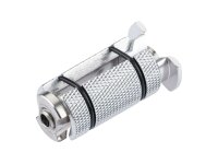 ERGOTEC Ahead-Kralle "Integra Performance" 1 1/8", silber, Edelst