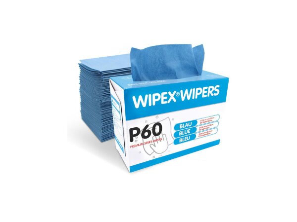 NORDVLIES Putzpapier "WIPEX Wipers" Universalreini Zupfbox mit 12