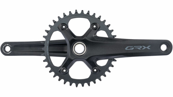 SHIMANO Kettenradgarnitur "GRX FC-RX610" 1-fach, H 38 Zähne, 170 