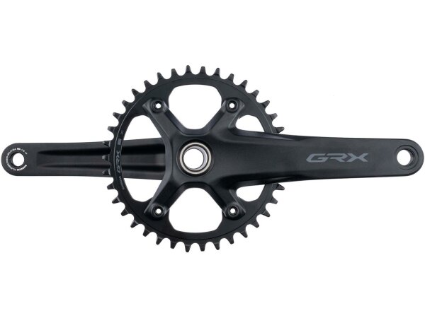 SHIMANO Kettenradgarnitur "GRX FC-RX610" 1-fach, H 38 Zähne, 175 