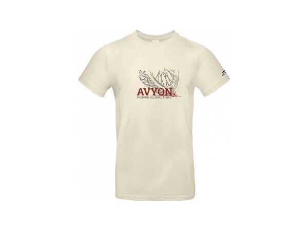 VICTORIA T-Shirt "Avyon" Herren, natural Gr. L