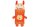 Funny Dummy 24x13x3cm orange