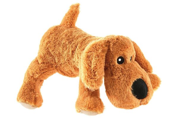 Plüschhund 30cm beige