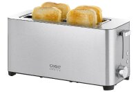 CASO Toaster Classico T4 4 Scheiben Edelstahl