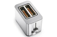 CASO Toaster Classico T2 Duo 2 Scheiben Edelstahl