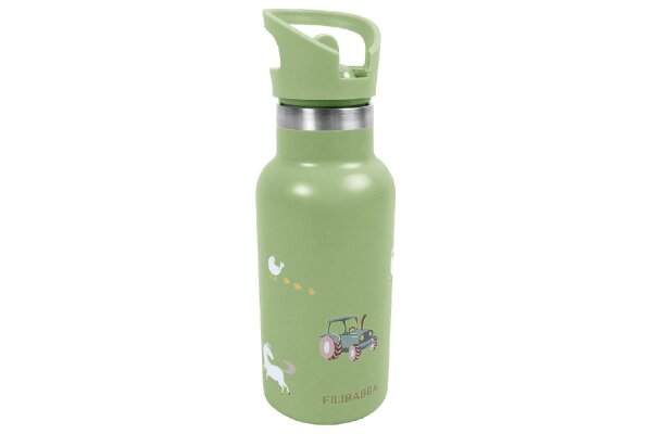 FILIBABBA Trinkflasche Edelstahl Magic Farm 0,35l