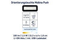 MÜLLER LICHT LED Akku-Leuchte Küche, Möbel 4000k 1,5W 153mm schwarz