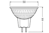 OSRAM LED Reflektorlampe MR16 3,8W GU5,3 345lm 12V 2.700K 36°