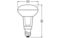 OSRAM LED Reflektorlampe R50 2,6W E14 210lm 2.700K 36°