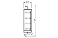 OSRAM LED Stab 13W R7S 1.521lm 118mm 2.700K