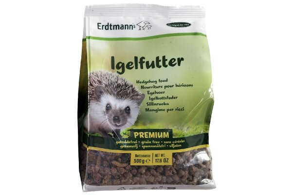 ERDTMANN Igelfutter getreidefrei 500g im Standbeutel