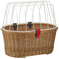 Hundeshopper KLICKfix Doggy Basket braun, 45x52x36 cm,...