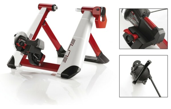 ELITE Heimtrainer "Novo Force" 5 magneti weiß / rot