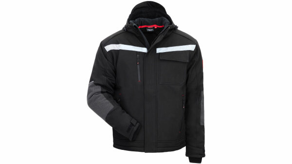 Motion Tex Plus Softshelljacke schwarz, Gr. M