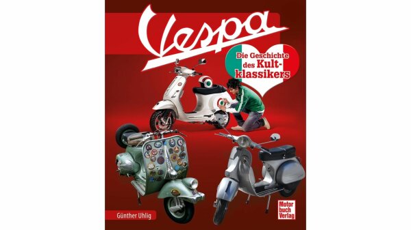 MOTORBUCH-VERLAG Buch "Marken und Modell "Vespa, die Geschichte des Kultklassikers"