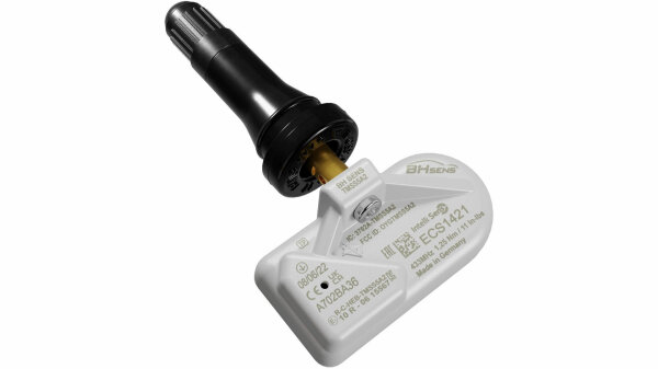 HUF TPMS Sensor "ECS" Universal, mit Ven Gummiventil, schwarz, #ECS1421