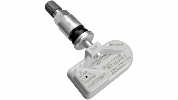 HUF TPMS Sensor "ECS" Universal, mit Ven Metallventil, silber, #ECS1420