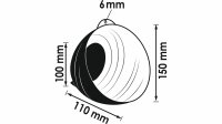 VIGOR Magnetschale V5678, Ablageschale, rund, beidseitig magneti