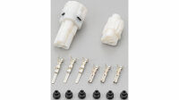 DAYTONA Steckverbindung Stecker Set 3-po weiß