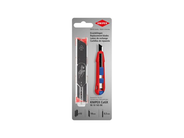 KNIPEX Ersatzklingen CutiX, Passend für Cuttermesser #6.28 78 01