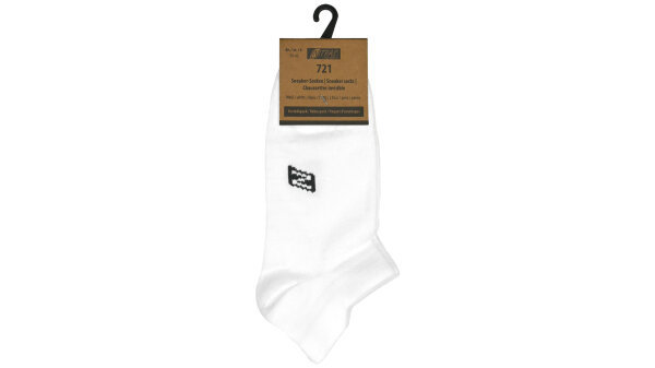 Sneaker Socken weiß, Gr. 39 - 42