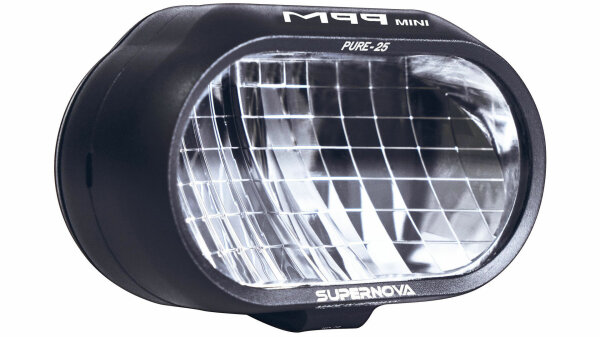 SUPERNOVA LED-Scheinwerfer "M99 Mini Pur schwarz