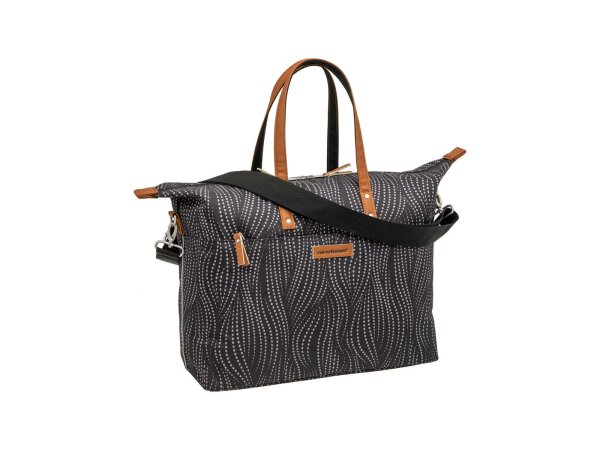 NEW LOOXS Schultertasche "Tendo" Volumen: 21 l, Ma alma black