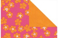 WOERNER Rollenpapier Livorno pink/orange 70cm 200m