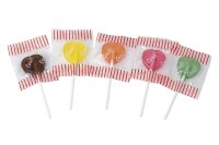 Herz-Lolli Fruchtmix 1kg 200 Stück