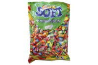 Soft Kaubonbons Fruchtmix 1kg glutenfrei und vegan