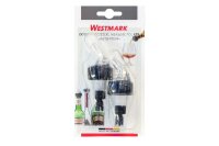 WESTMARK Dosierausgießer Auto-Pour 4,0 cl transparent 2Stück