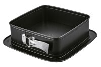 ZENKER Springform 24x24cm quadratisch Bake, Click & Go mit Haube und 2 Magnetschildern