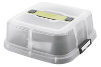 ZENKER Springform Ø24cm Bake, Click & Go mit Haube und 2 Magnetschildern