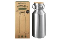 PANDOO Trinkflasche isoliert Edelstahl 350ml