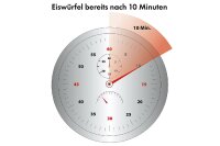 CLATRONIC Eiswürfelbereiter EWB 3785 silber/schwarz